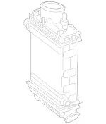 2760900314 - : Charge Air Cooler for Mercedes-Benz Image