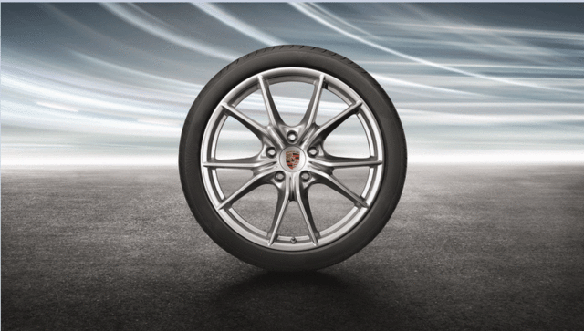 98204460202 - : 20-Inch Carrera S Summer Wheel-And-Tire Set for Porsche: 718 Boxster, 718 Cayman Image