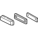 F1TZ7844009A - Body: Handle for FORD Image