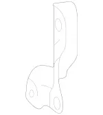 2516202231 - Cowl, Front Panel: Console for Mercedes-Benz Image