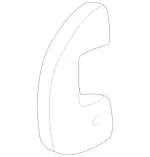 22072309247D43 - : Edging for Mercedes-Benz Image