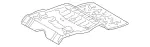 2106100861 - Body: Rear Floor Pan for Mercedes-Benz Image