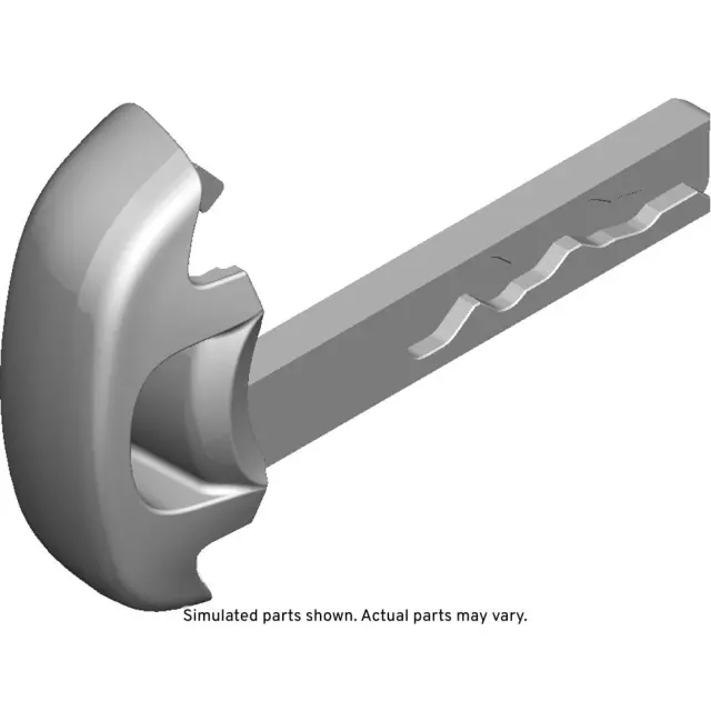 13523212 - : Keyless Entry Transmitter with Key for GM Image