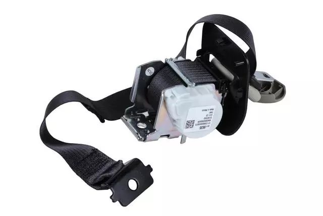 19353593 - : Part# 19353593 Shale Black Passenger Side 3rd Row Seat Belt with Retractor for Chevrolet: Suburban 3500 HD Image