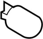 2626189970 - : Bulb for INFINITI: M35, M35h, M37, M45, M56, Q45, Q70 Image