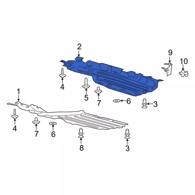 L1MZ7811782J - : Air Deflector for Ford: Explorer Image