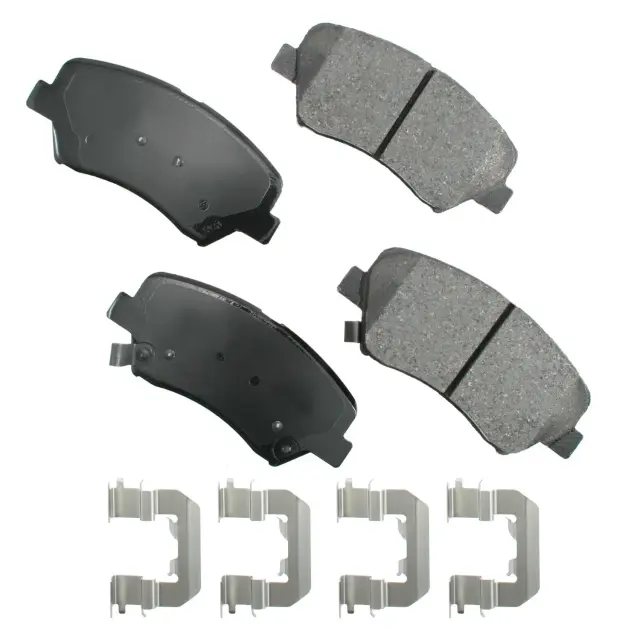 ACT1543A - : Akebono ProACT Ultra Premium Ceramic Disc Brake Pad Kit for AKEBONO Image