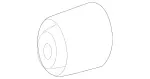 2473521500 - Rear Axle: Control Arm Bushing for Mercedes-Benz: 180A, 180b, 220a, A220, EQB 250+, EQB 300, EQB 350, GLA250, GLA35 AMG, GLA45 AMG, GLB250, GLB35 AMG Image