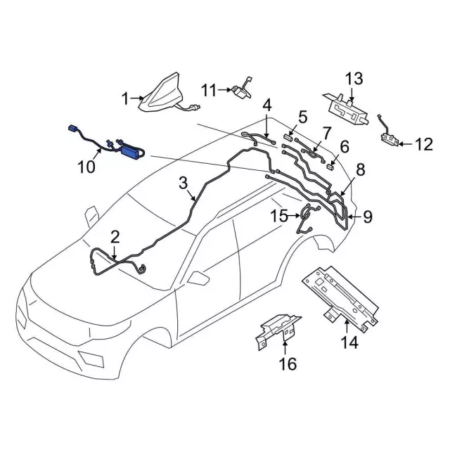 Signal Switch - Ford (LB5Z-10E928-A)