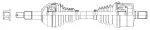 4102049XD - : Can-Am CV Axle Assembly for GSP Image