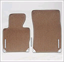 2003-2013 Land Rover Range Rover - Floor Mats - Rubber Back Carpet - Jet Black - Land-Rover (EAH500290PVA)