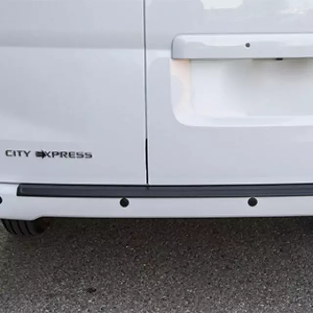 19332623 - : 2016 2017 Chevrolet City Express - Exterior Rear Bumper Protector for Chevrolet: City Express Image