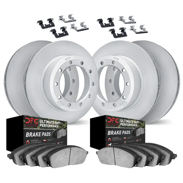 441440007 - : DFC GEOSPEC Coated Rotor- HD Brake Pad - Hardware for DYNAMIC FRICTION Image