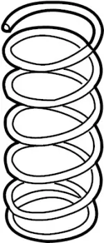 550201CF1A - : Coil Spring for INFINITI: FX35, FX37, FX50, QX70 Image