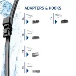 358179131 - : HELLA Wiper Blade 358179131 for Hella Image
