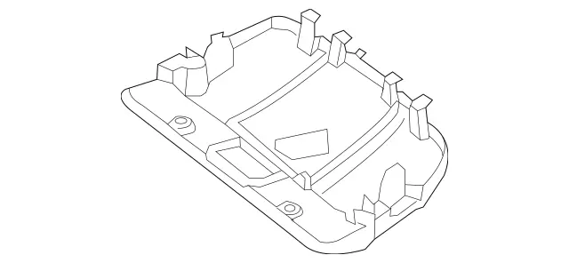166885152464 - : Cover, Trailer Coupling for Mercedes-Benz: GL63 AMG Image