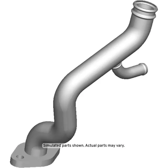 97354983 - : Thermostat Bypass Pipe for Chevrolet: Express 2500, Express 3500, Silverado 2500 HD, Silverado 2500 HD Classic, Silverado 3500, Silverado 3500 Classic | GMC: Savana 2500, Savana 3500, Sierra 2500 HD, Sierra 2500 HD Classic, Sierra 3500, Sierra 3500 Classic Image