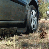 Splash Guards - Flat Rear Only - Ford (XF2Z-16A550-AC)