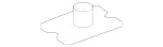 1269840025 - Substructure: Sheet Metal Weld Nut for Mercedes-Benz Image