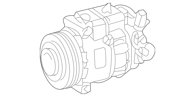 2230791180 - HVAC: Compressor for Mercedes-Benz Image