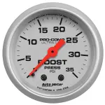 4304 - : GAUGE, BOOST, 2 1/16", 35PSI, MECHANICAL, ULTRA-LITE for AutoMeter Image