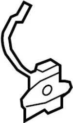 25380JK01A - Body: Trunk Switch for INFINITI: G25, G37, Q40 Image