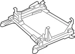 87450AM30A - Body: Seat Track for Infiniti Image