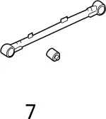 5504501P10 - Suspension: Suspension Control Arm Bushing for Infiniti Image