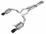 301533650 - : AWE Touring Edition Exhaust for S650 Mustang GT Coupe - Dual Diamond Black Tips for AWE Tuning Image