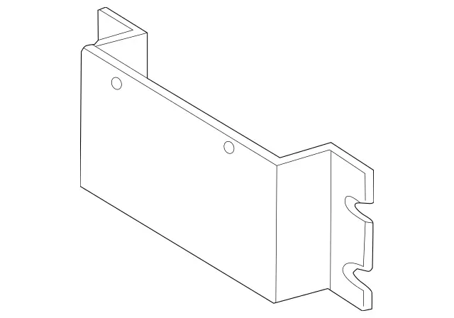 4635405573 - Electrical: Control Module Bracket for Mercedes-Benz Image