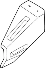 572250W000 - Body: Stopper for Infiniti Image