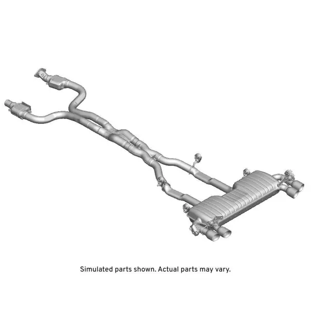 84897448 - Exhaust: Muffler &amp; Pipe Assembly for Chevrolet: Camaro Image image