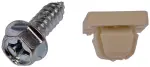 785158 - : License Plate Fasteners-Phillips Hex Washer-  1/4-14 x3/4 In for Dorman Image