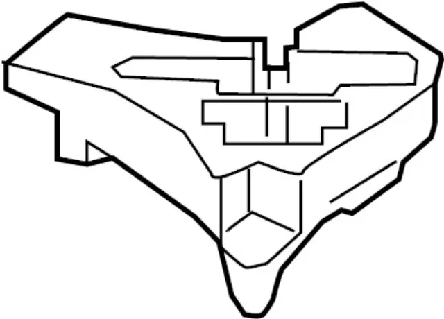 849A85CB0A - Body: Spacer for INFINITI: Q60 Image