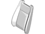 DT1Z1766600EB - Body: Seat Back Cover for Ford: Transit Connect Image