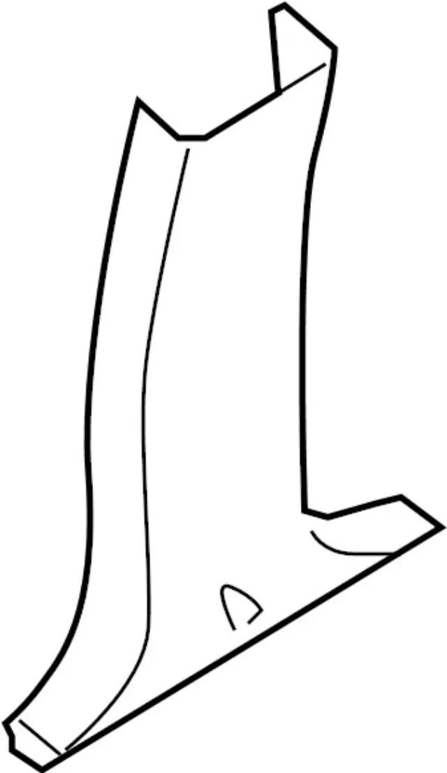 769161LZ0B - Body: Lower Center Pillar Trim for INFINITI: QX56, QX80 Image