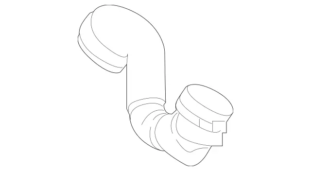 2385016800 - Radiator: Coolant Line for Mercedes-Benz: CLS450, CLS53 AMG, E350, E53 AMG Image image