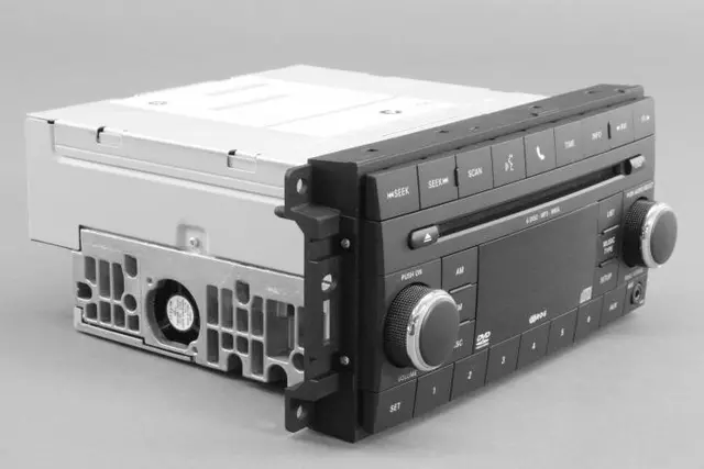 5064951AK - Body: Radio for Chrysler: 200, 300, Aspen, Sebring | Dodge: Avenger, Caliber, Challenger, Dakota, Durango | Jeep: Commander, Compass, Grand Cherokee, Patriot | Ram: Dakota Image
