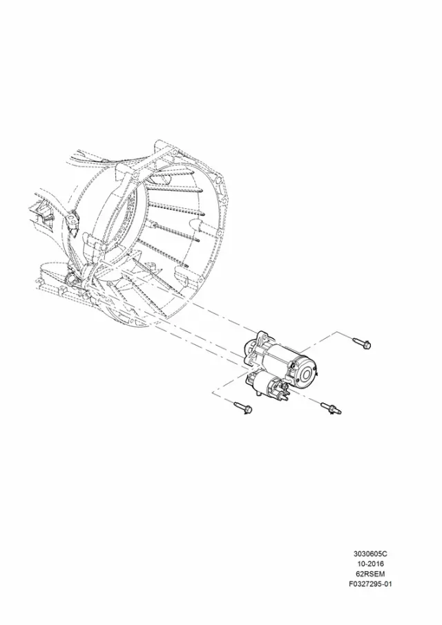 DL3Z11002B - Electrical: Starter for Ford Image