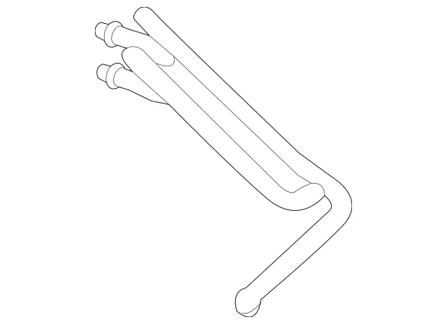 2468301615 - Heating and Ventilation: Parts Kit, Piping for Mercedes-Benz: B Electric Drive, B250e, CLA250, GLA250 Image image