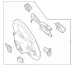 16646089039E38 - : Steering Wheel for Mercedes-Benz Image