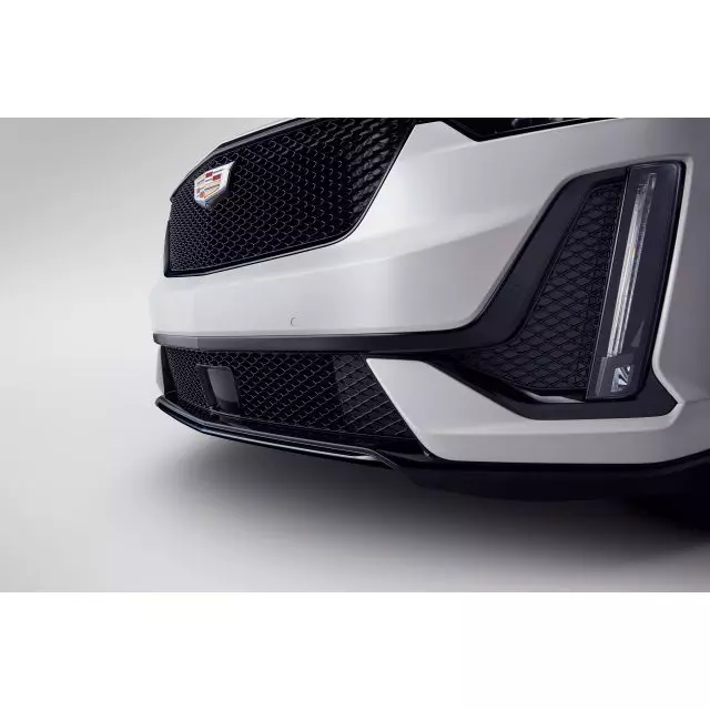 Front Fascia Applique - Gloss Black - GM (84650473)