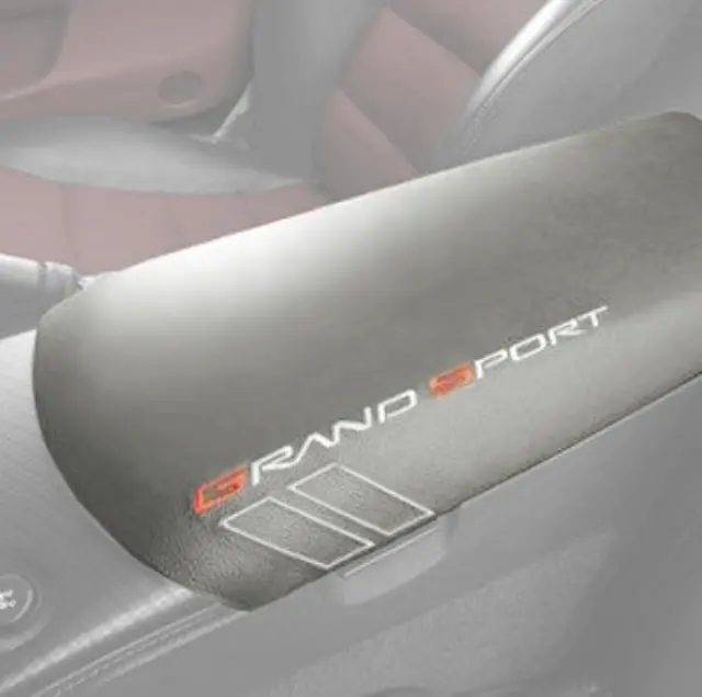 20965024 - Interior: Console Lid, Leather W/ Grand Sport Logo for GM Image