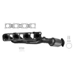 641593 - : Federal / EPA Catalytic Converter - Direct Fit w/ Integrated Manifold for AP Exhaust Image
