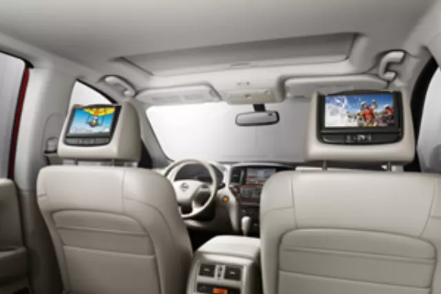 999U8VZ044 - : Dual Head Restraint DVD Monitors for Nissan: Armada Image