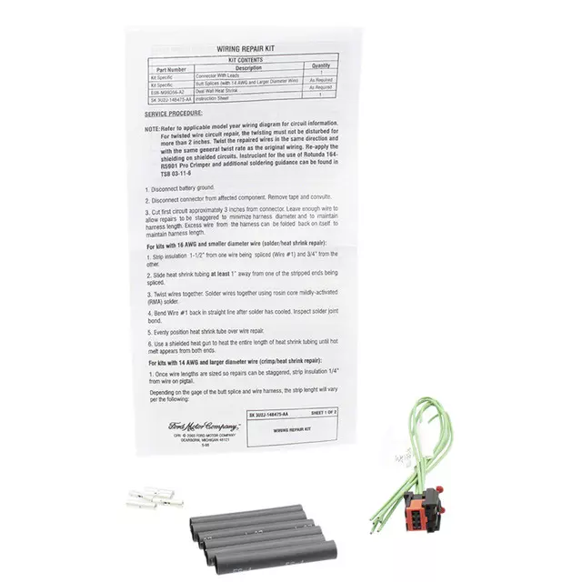 Wire Assembly - Ford (MU2Z-14S411-HA)