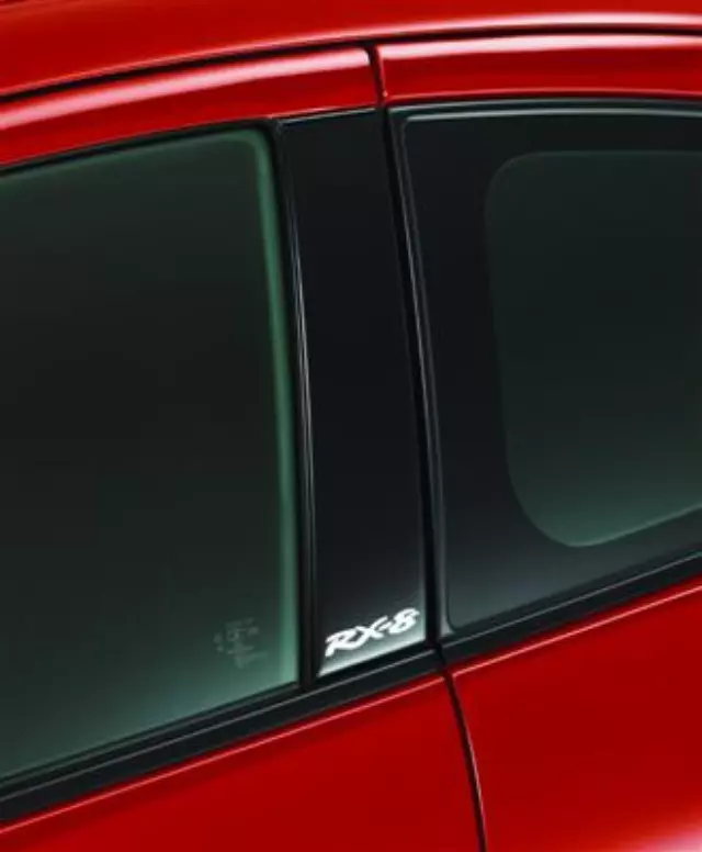 88K10 - Exterior: B-Pillar Applique - Piano Black Accent for Mazda: RX-8 Image