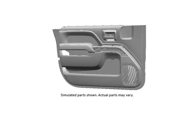 23201062 - Body: Door Trim Panel for Chevrolet: Silverado 1500 | GMC: Sierra 1500 Image