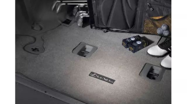 PT9086005002 - Interior: Cargo/Trunk Mats, Rear, Gray for Lexus: LX470 Image