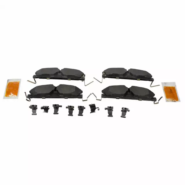 DG1Z2001F - Brakes: OEM NEW 2013-2019 Ford Lincoln MKT Taurus Explorer Sedan Brake Pads Dg1Z-2001-F for Ford: Explorer, Police Interceptor Sedan, Police Interceptor Utility, Special Service Police Sedan, Taurus | Lincoln: MKT Image